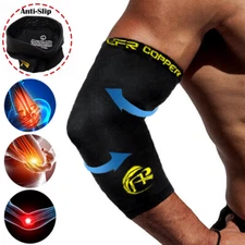 Copper Elbow Brace Compression Support Sleeve Arthritis Tendonitis Joint Pain US