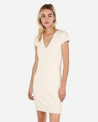 express tulip sleeve sheath dress