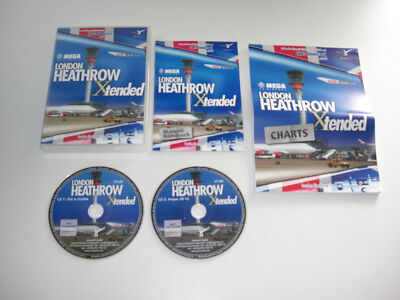 Mega Airport London Heathrow XTENDED PC Add-On Flight Sim X 2004 Prepar3d V2 FSX