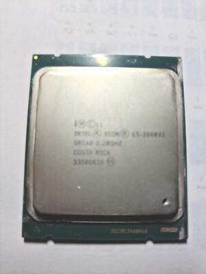 INTEL Xeon E5-2660 V2 / 10x 2,2 - 3 GHz / LGA 2011 / 25MB Cache / 10 Core CPU