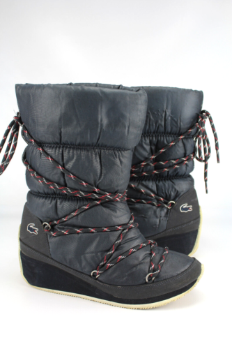 Lacoste Gr.39,5 Damen Stiefel Stiefelette Boots Winter Schnee   Nr. 1 A - Afbeelding 1 van 6