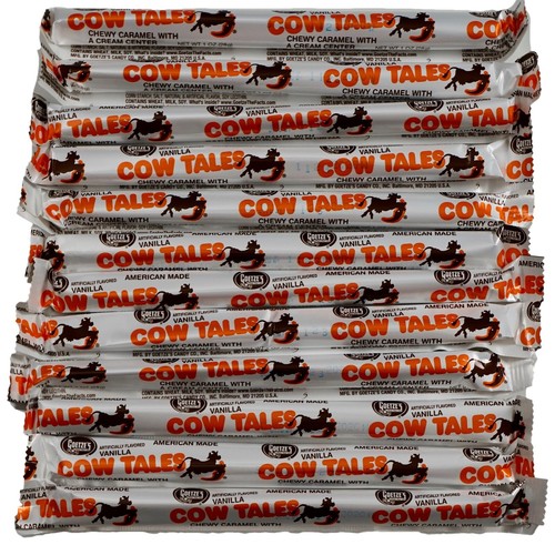Caramel Cow Tales with Vanilla Cream Center Peanut-Free Maryland Candy Sticks - Picture 4 of 5