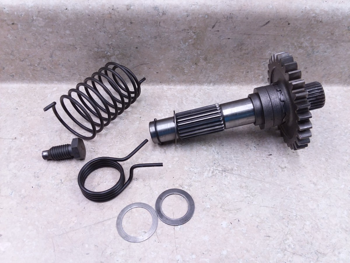 KTM 600 GS Enduro Rotax 560 Engine Kickstart Shaft Assembly 1984