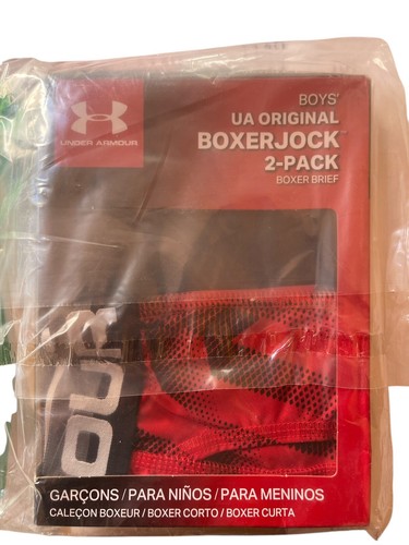 Under Armour Boys' Performance Boxer Briefs Underwear (2 Pack) - Picture 2 of 6