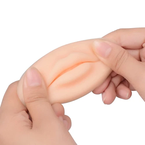 Realistic 3D Silicone Lips for PMU, Tattoos Practice - 3 Pcs Set [US Seller] image 4