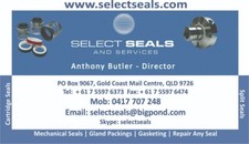 1 Inch  Single Cartridge Mechanical Seal Replaces Burgmann Cartex &amp; AES