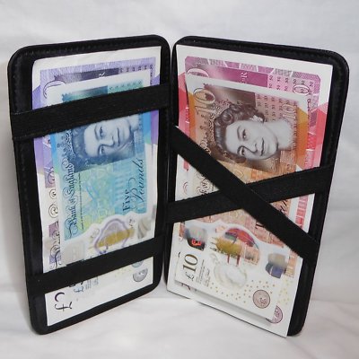 MAGIC WALLET Banknotenhalter Taxi Busfahrer Milchmann Puzzle