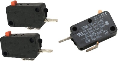 2 x WB24X10047 & WB24X25397 Microwave Door Switch Replacement for Microwave
