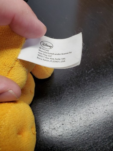 Walt Disney's Just Play Pluto Plush - 7 Inch - Mickey Mouse's Dog - Picture 6 of 9