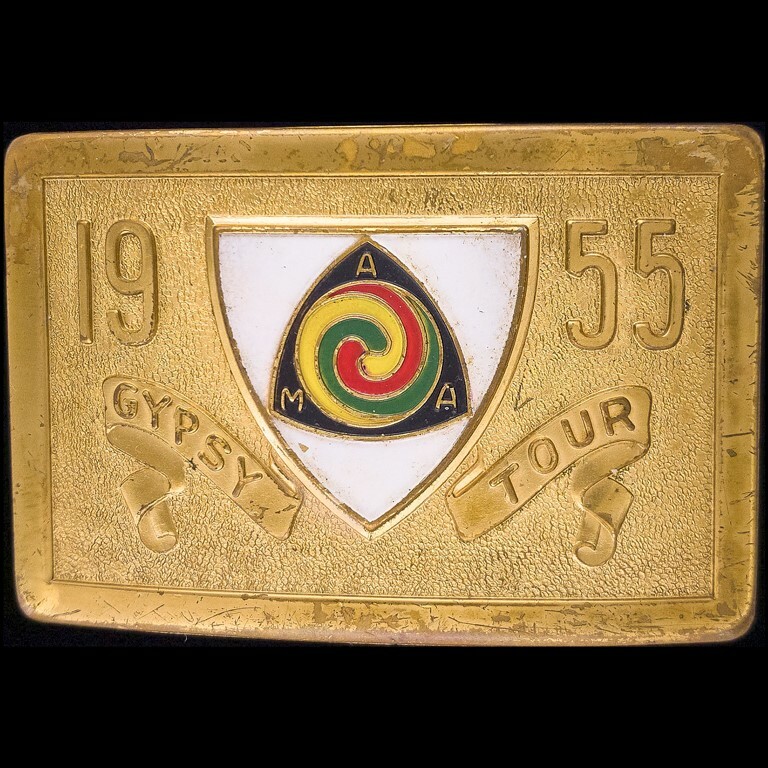 AMA 1950 ジプシーツアーバックル ハーレーダビッドソン インディアン AMA 1950 ジプシーツアーバックル ハーレーダビッドソン インディアン