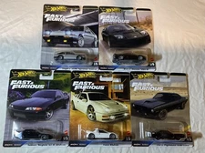 2024 Hotwheels Fast and Furious Set 1-5