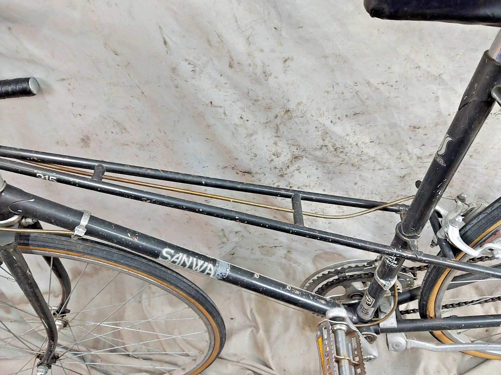 Sanwa Mixte Road Bike Small 54cm Chromoly Lugged Steel Suntour Retro USA Shipper