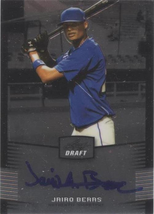 2012 Leaf Metal Draft - Jairo Beras #BA-JB3 - 1 of 1