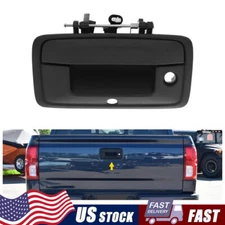 Tail gate Tailgate Handle Black w/ Camera Hole for 14-15 Sierra 1500 2500 3500