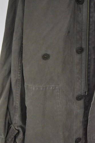 Vintage German Army Green Parka Jacket – Olive Winter Coat – Size 160/180-90 - Picture 19 of 24