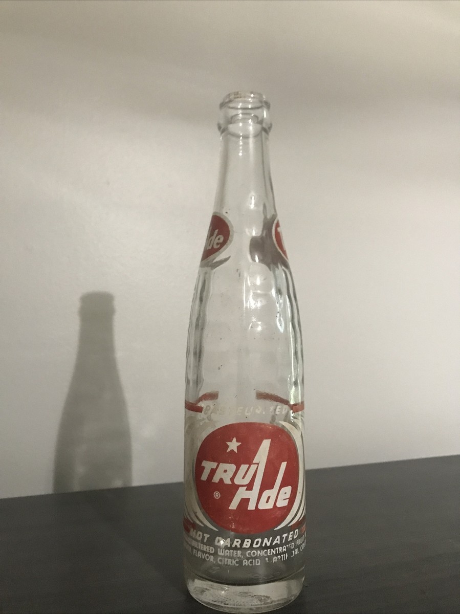 Vintage Tru-Ade 10oz Glass Bottle