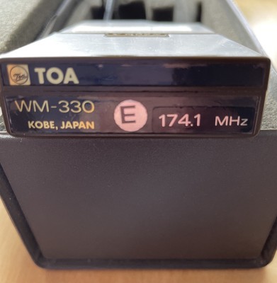 TOA WM-330 Funkmikrofon