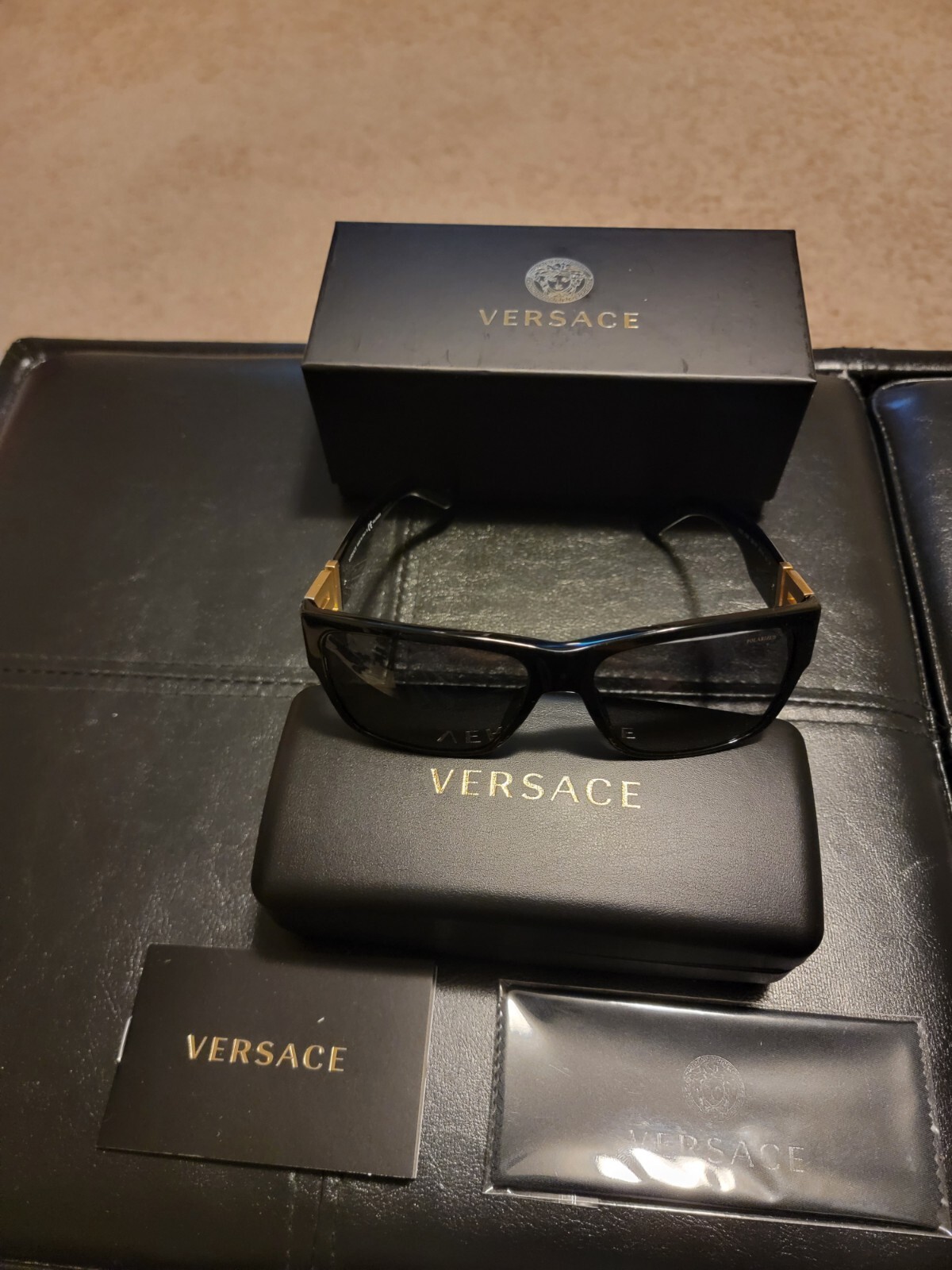 Versace VE4296 GB1/81 Men's Sunglasses eBay