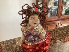 Katherine's Collections Red Sequin Mermaid Doll Wayne Kleski