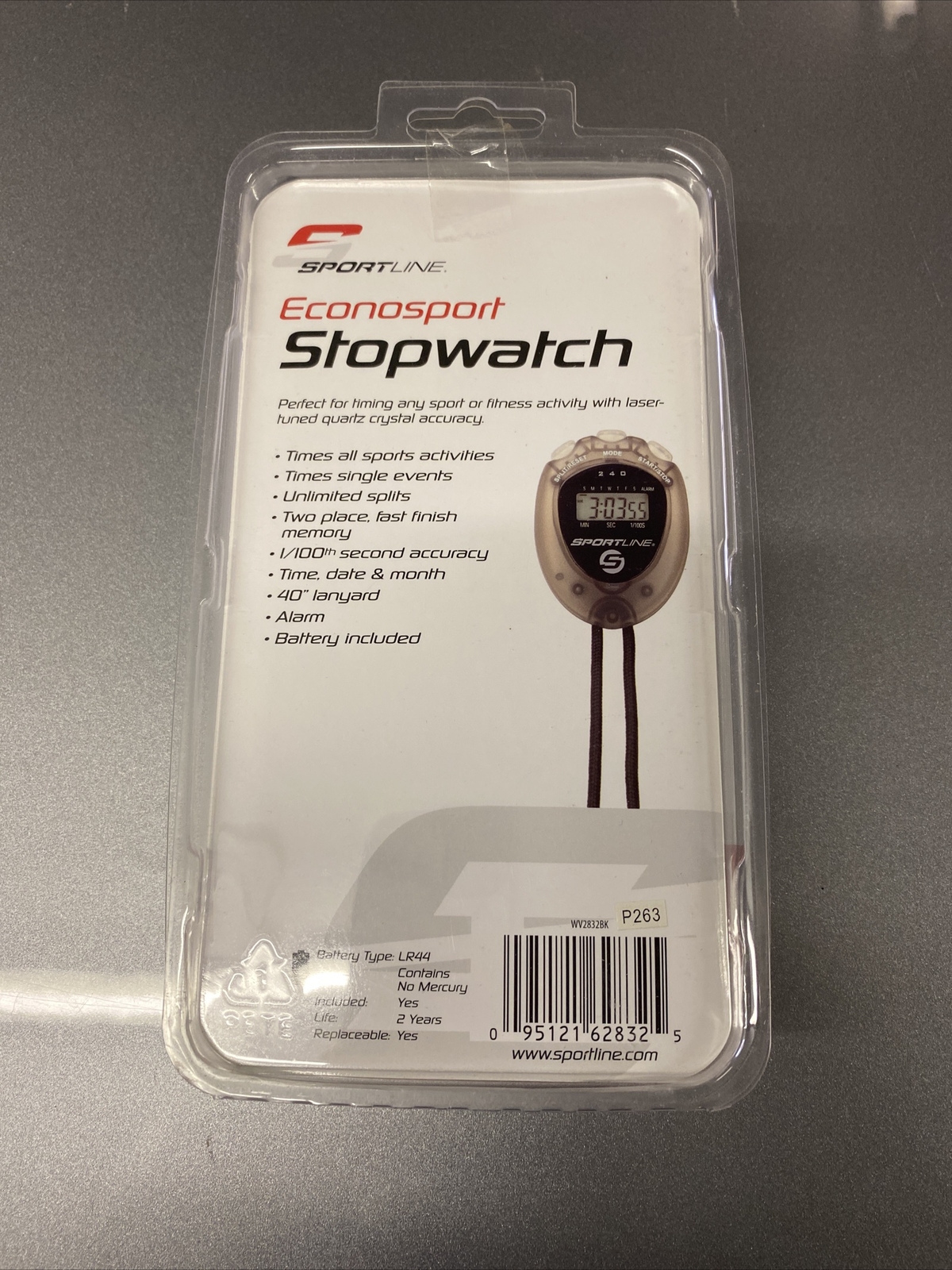 Sportline Econosport Stopwatch NEW Sealed eBay