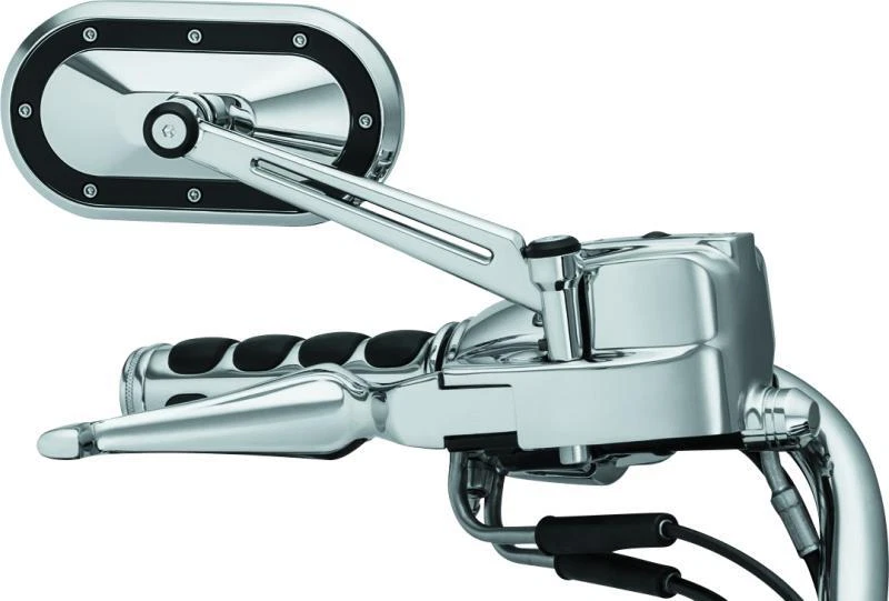 Kuryakyn Heavy Industry Mirrors Chrome/Black - Image 2 of 4