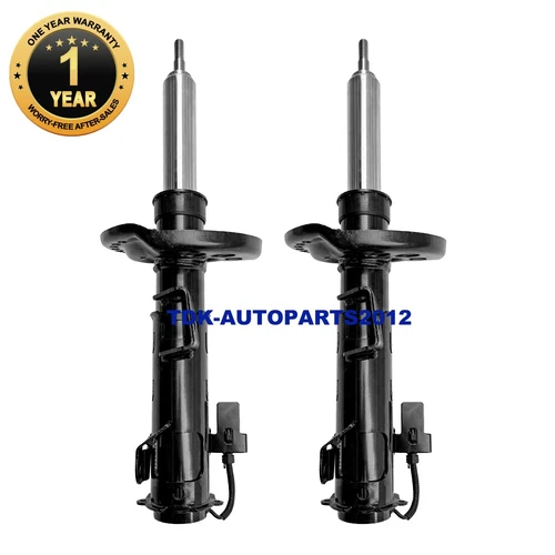 Pair Front Shock Absorbers For Cadillac CTS AWD 2.0L 3.6L w/Electric 2014-2019 - Picture 1 of 7