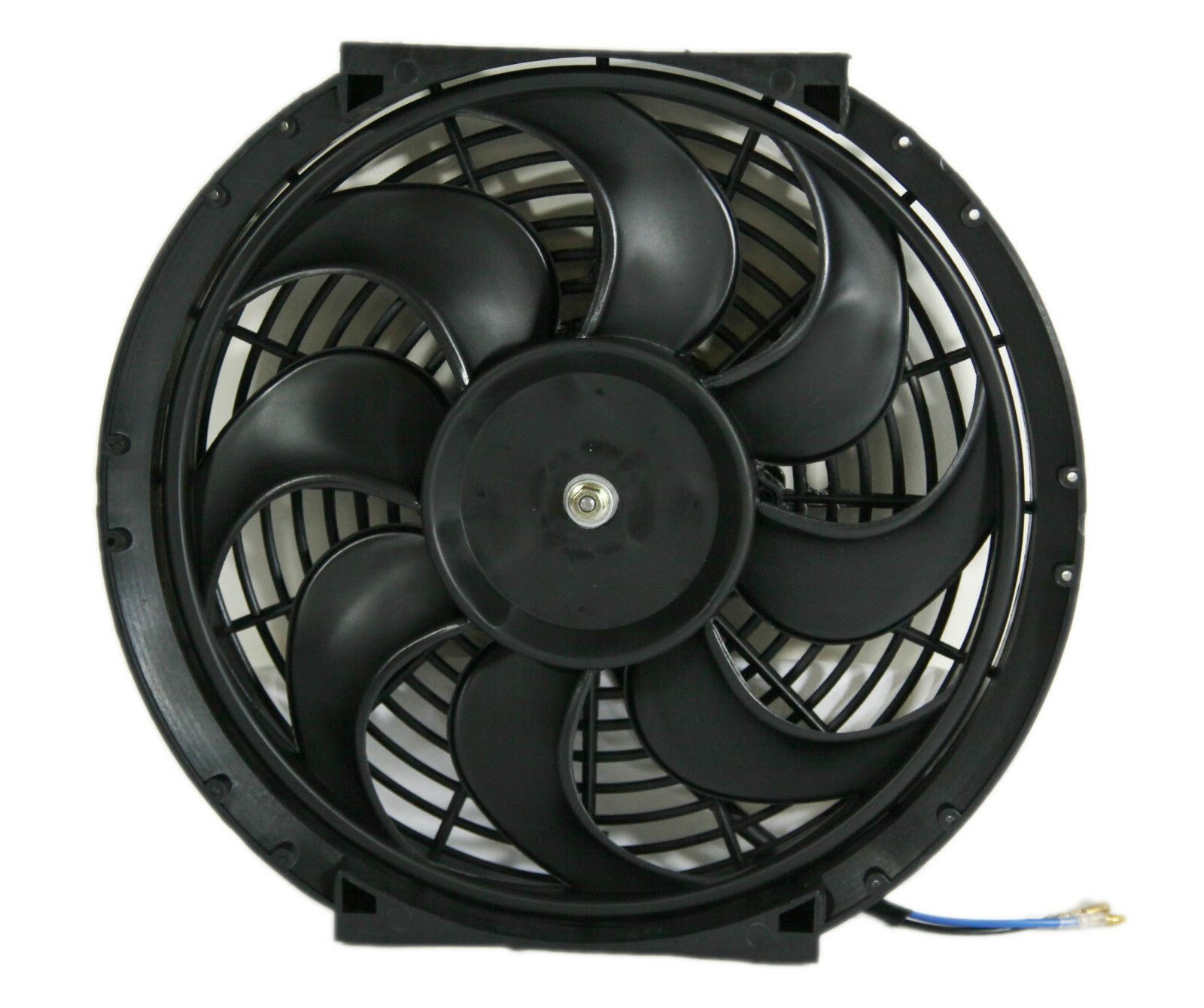 Dual 12" Racing Radiator Cooling Fan High Efficiency Slim Pull/Push Mounting Kit