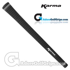 Karma Velour - Standard Size - Round - Golf Grips - Black x 1