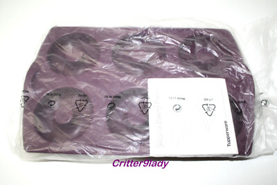 NEW Tupperware Silicone Donut Ring Form Purple PRICE REDUCED NIP