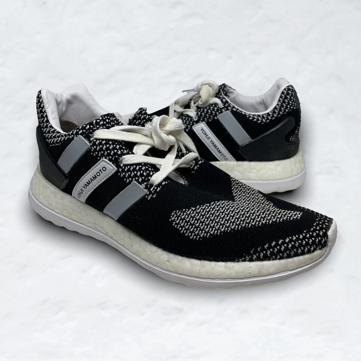 Adidas x Y-3 PureBoost ZG Knit Oreo Black White x Yohji Adidas x Y-3 PureBoost ZG Knit Oreo Black White x Yohji