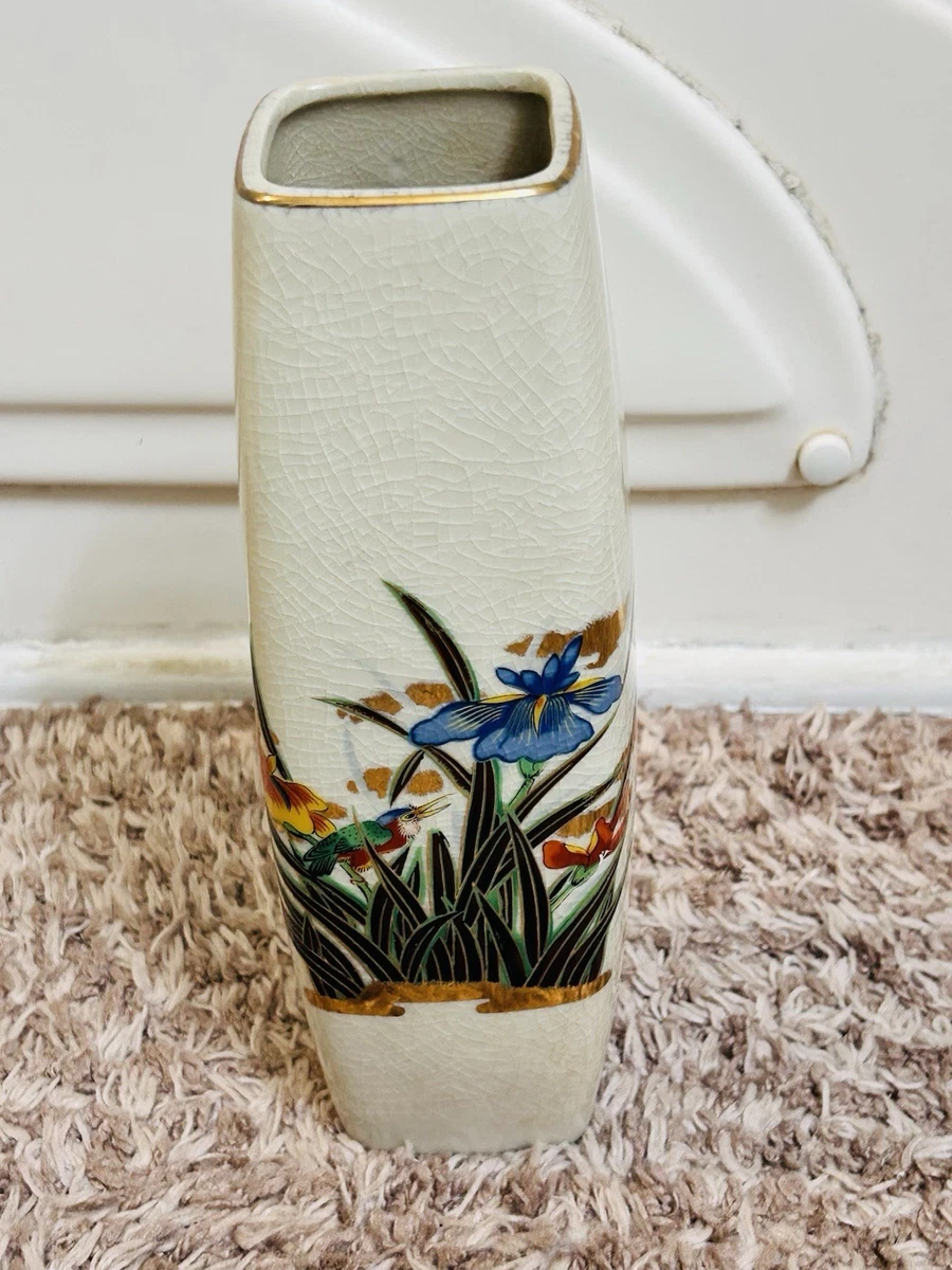 日本鸟花瓶艺术陶器| eBay