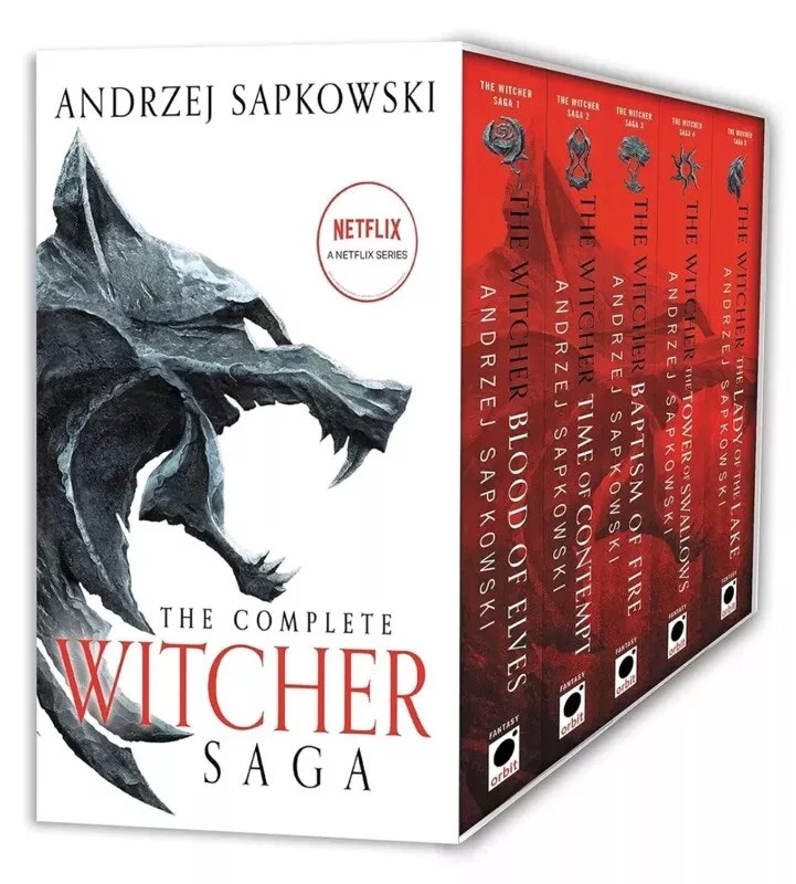 The Witcher Boxed Set Complete saga by Andrzej Sapkowski