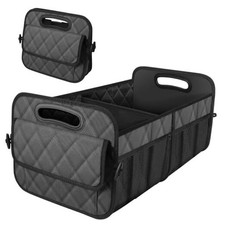 Car Trunk Organizer for SUV, Car Organizers and Storage with 6 Medium Charcoal