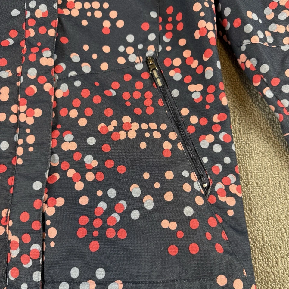 Columbia Niñas Bugaboll Chaqueta de Intercambio de Vellón en Mancha Nocturna Niñas Mediana Foto 3 de 4