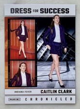 Caitlin Clark Indiana Fever 2025 Panini Chronicled Dress For Success No 64