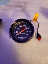 Livorsi Water Presure Gauge Purple Bezel With Black Face And White Numbers