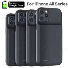 For iPhone 16 15 14 13 12 11 X 8 Battery Charger Case Power Bank Charging Cover
