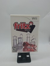 Fritz Chess Nintendo Wii Game Cib Complete Mint Tested Working 