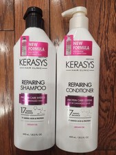 KERASYS HAIR CLINIC REPAIRING SHAMPOO  CONDITIONER FOR DAMAGED HAIR 20.2 FL OZ