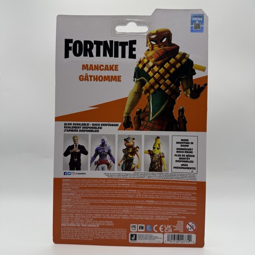 Figura de acción Fortnite Solo Mode #165 Mancake 4" serie 17 Jazwares NUEVO - Imagen 2 de 2