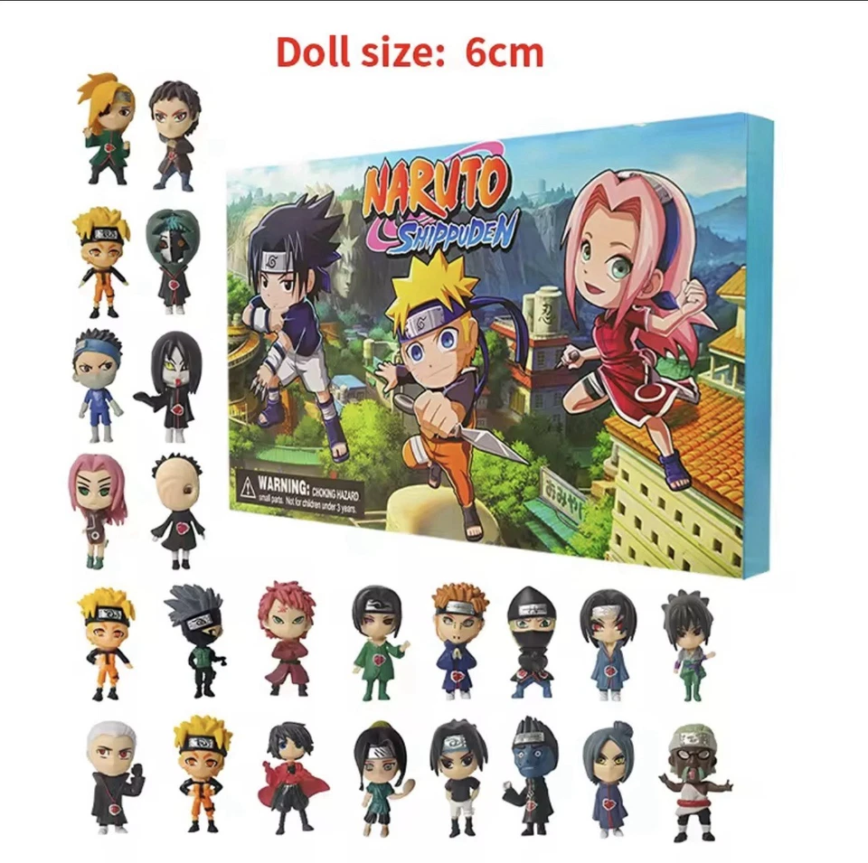 Calendario Avvento Naruto Calendario Avvento Natale IDEA REGALO 2025