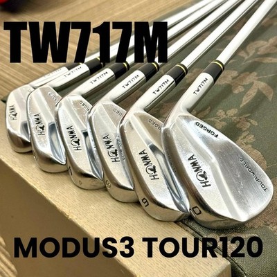 Used HONMA TOUR WORLD TW717M Iron Set (5 10) N.S.PRO MODUS3 TOUR120 (S)