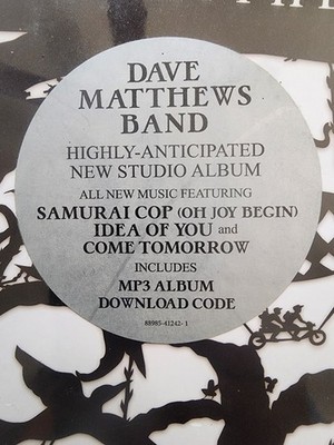 Dave Mathews Band Come Tomorrow Original Press 2 Lp New Sealed