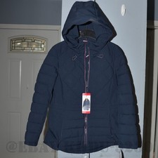 Tommy Hilfiger Women's Quilted Jacket Navy , Red . select sizes.