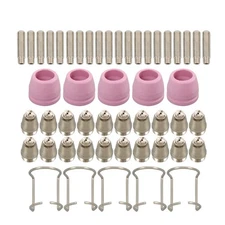 50-pk AG-60 SG-55 WSD-60 Plasma Cutter Cutting Torch Tip Nozzles Consumables Kit