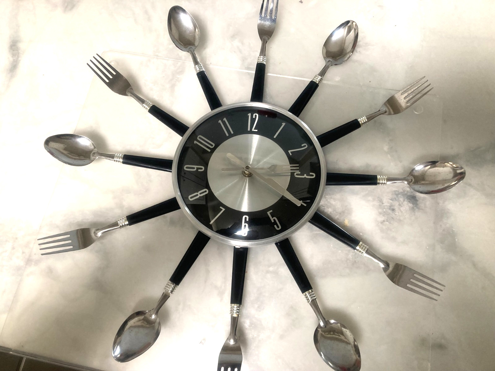 Spoon Fork 18" Wall Clock