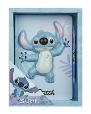 Lilo  Stitch Squisy Notebook - 3D Squishy Motif on Cover in Gift Box