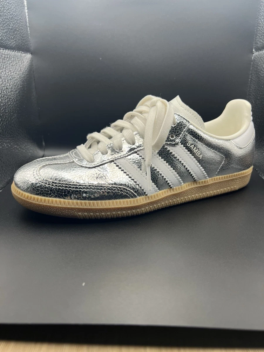 adidas Samba OG Silver White Gum W for sale | eBay
