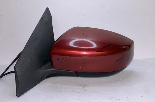 2016-2019 SENTRA RED LEFT LH DRIVER SIDE POWER DOOR MIRROR GLASS NON HEATED OEM