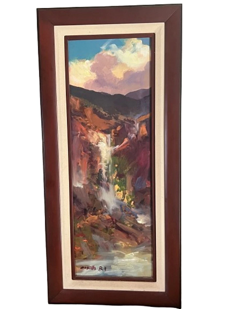 帆布油画天使艺术绘画| eBay